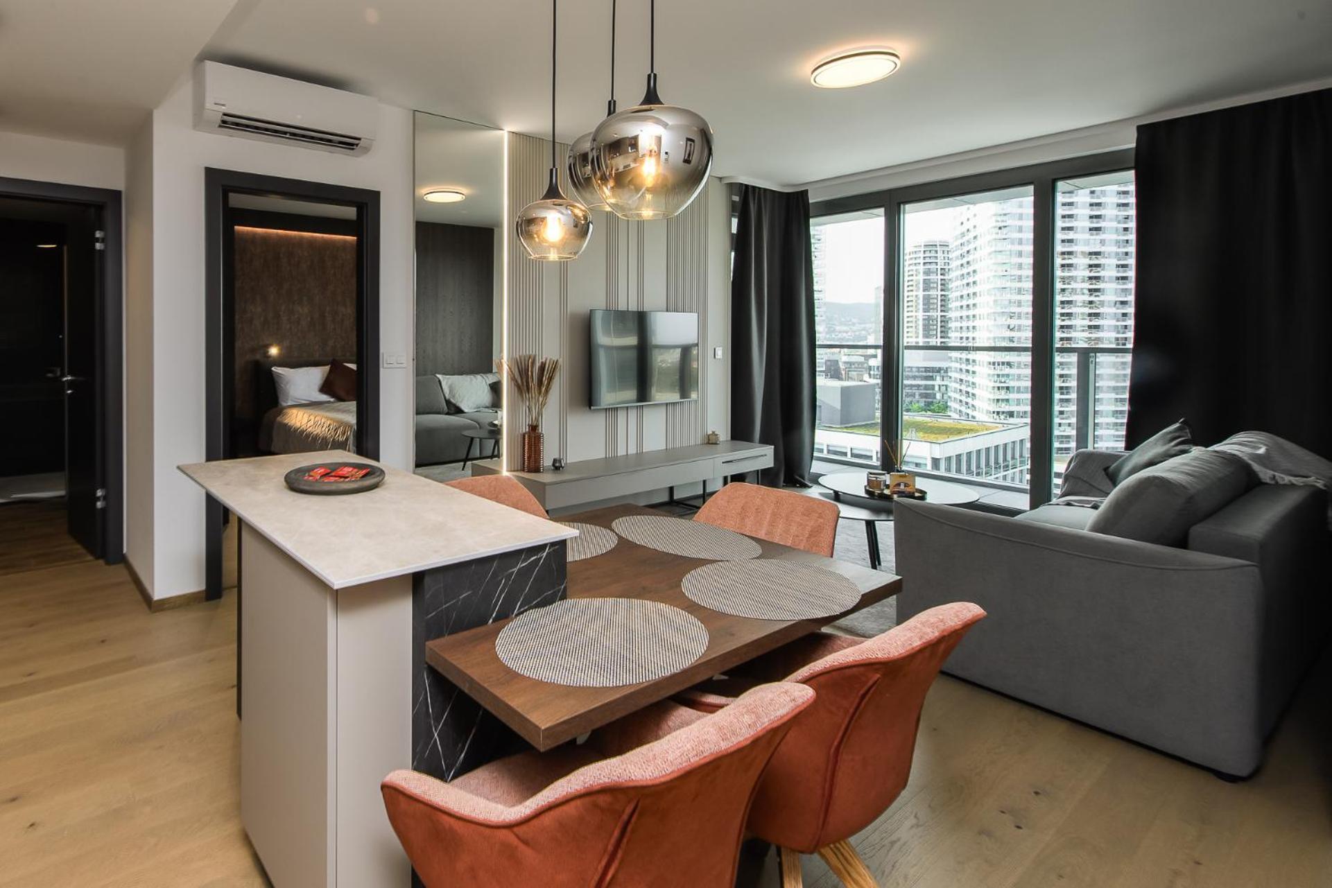Nikas Eurovea Apartments - Free Parking Братислава Екстер'єр фото