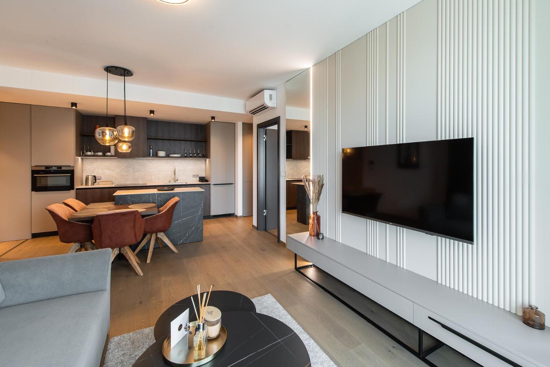 Nikas Eurovea Apartments - Free Parking Братислава Екстер'єр фото